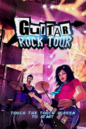 Guitar Rock Tour (USA) (En,Fr,Es) screen shot title